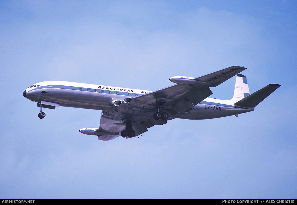 Aircraft Photo of LV-AHN | De Havilland D.H. 106 Comet 4 | Aerolíneas Argentinas | AirHistory.net #154680