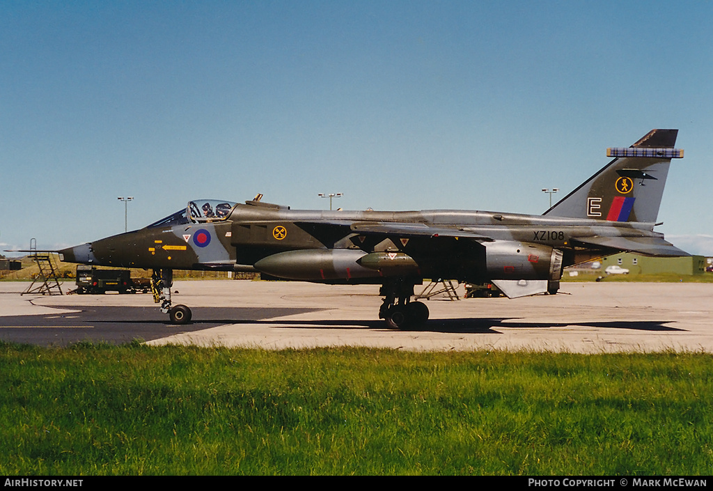 Aircraft Photo of XZ108 | Sepecat Jaguar GR1A | UK - Air Force | AirHistory.net #154684