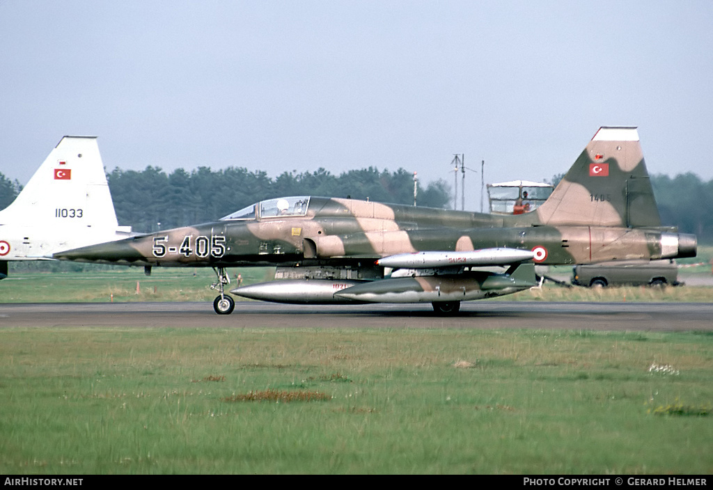 Aircraft Photo of 1405 | Northrop F-5A Freedom Fighter | Turkey - Air Force | AirHistory.net #154691