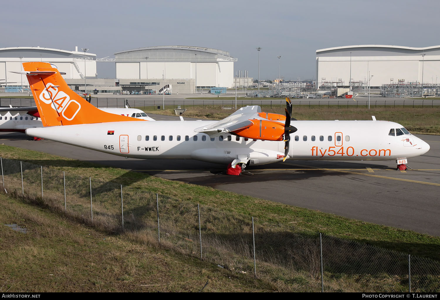 Aircraft Photo of F-WWEK | ATR ATR-72-500 (ATR-72-212A) | Fly540 | AirHistory.net #154701