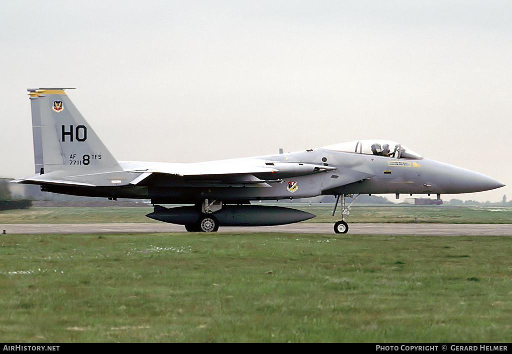 Aircraft Photo of 77-0118 / AF7711-8 | McDonnell Douglas F-15A Eagle | USA - Air Force | AirHistory.net #154707