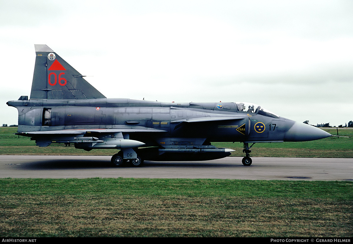 Aircraft Photo of 37446 | Saab JA37D Viggen | Sweden - Air Force | AirHistory.net #154708