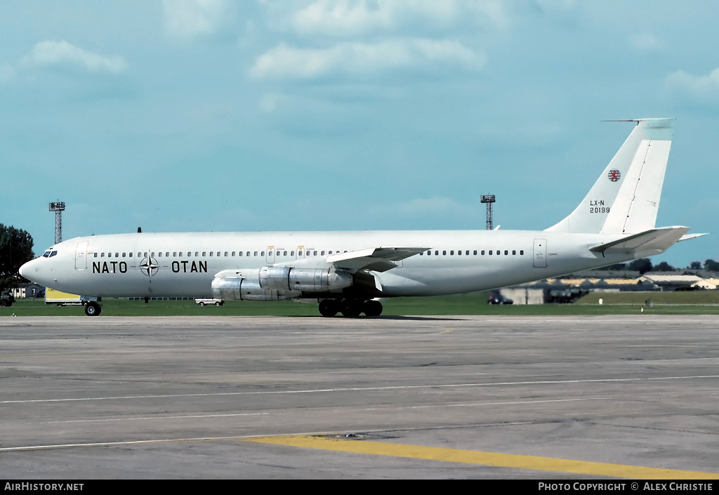 Aircraft Photo of LX-N20199 | Boeing CT-49A (707TCA / 707-300) | Luxembourg - NATO | AirHistory.net #154709