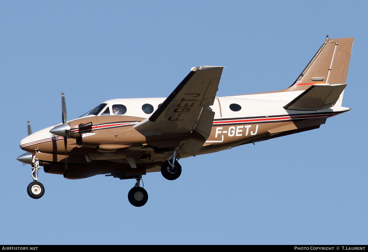 Aircraft Photo of F-GETJ | Beech E90 King Air | AirHistory.net #154714