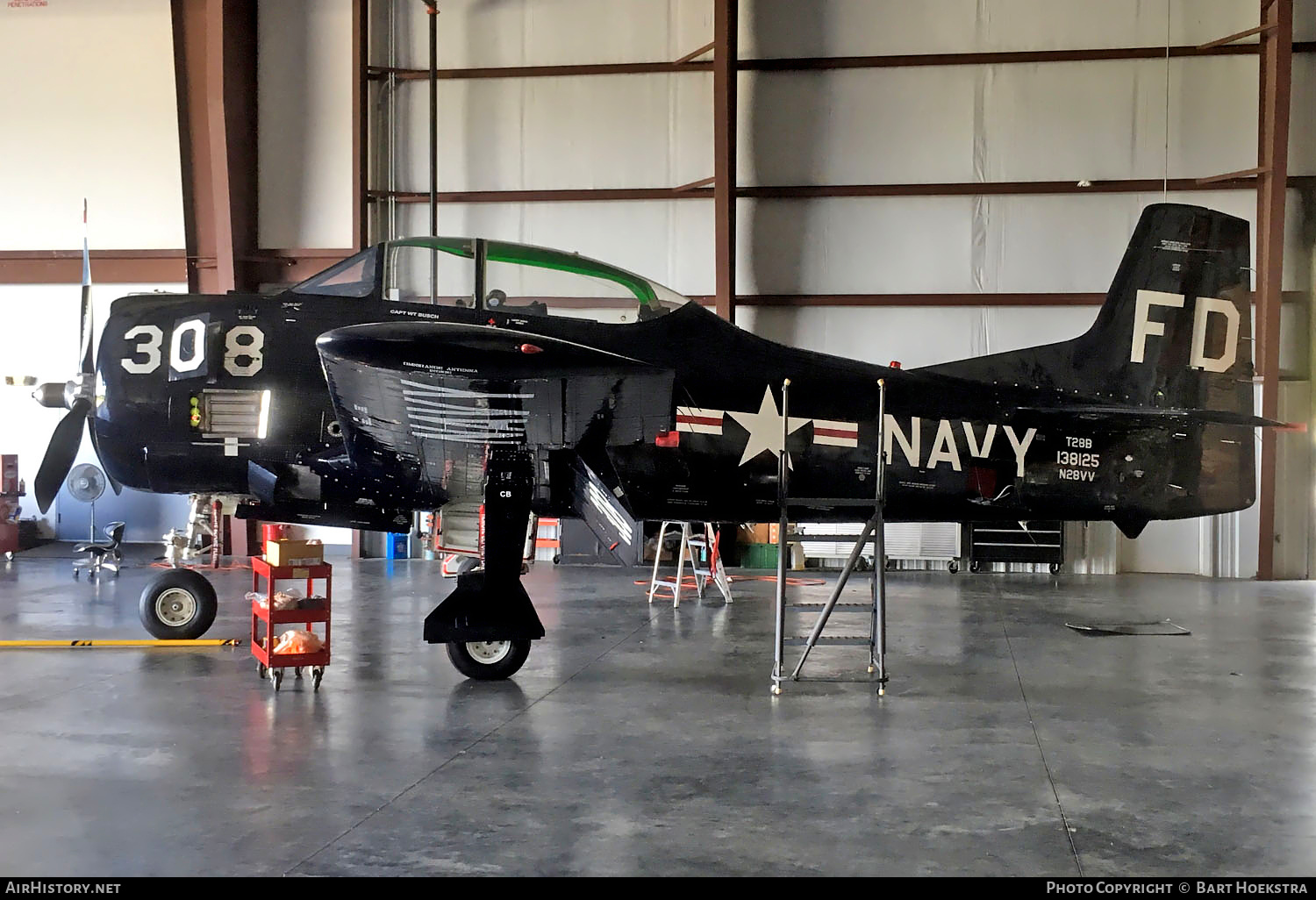 Aircraft Photo of N28VV / 138125 | North American T-28B Trojan | USA - Navy | AirHistory.net #154734