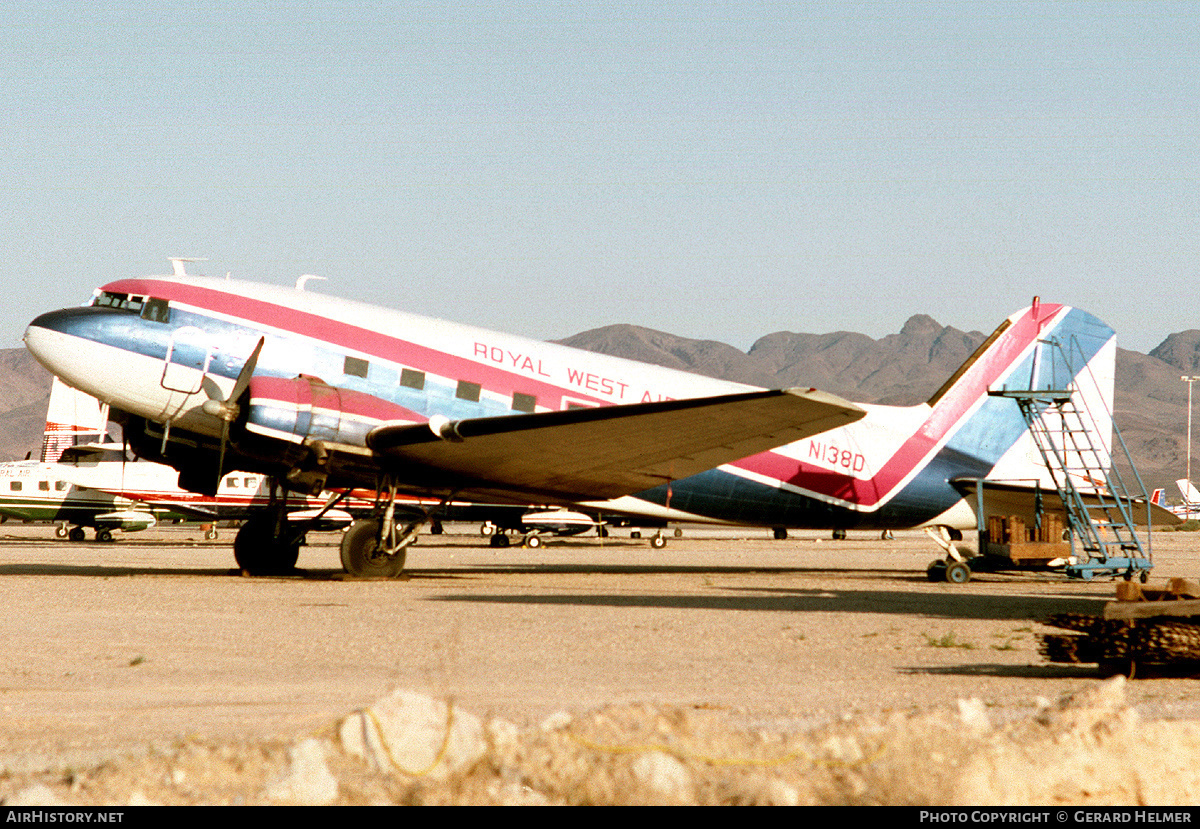 Aircraft Photo of N138D | Douglas DC-3-277C | Royal West Airways | AirHistory.net #154736