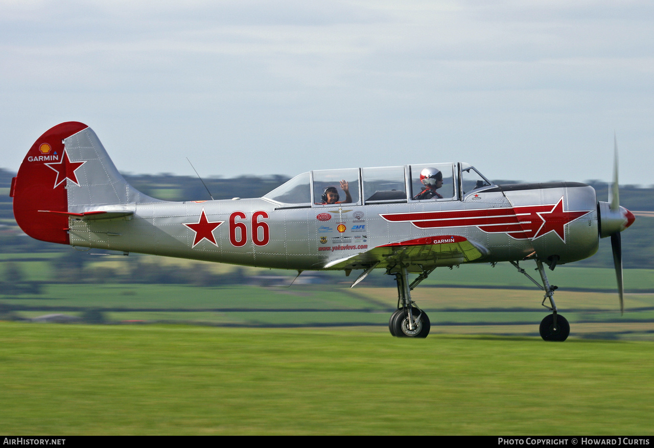 Aircraft Photo of G-YAKN | Yakovlev Yak-52 | Soviet Union - Air Force | AirHistory.net #154748