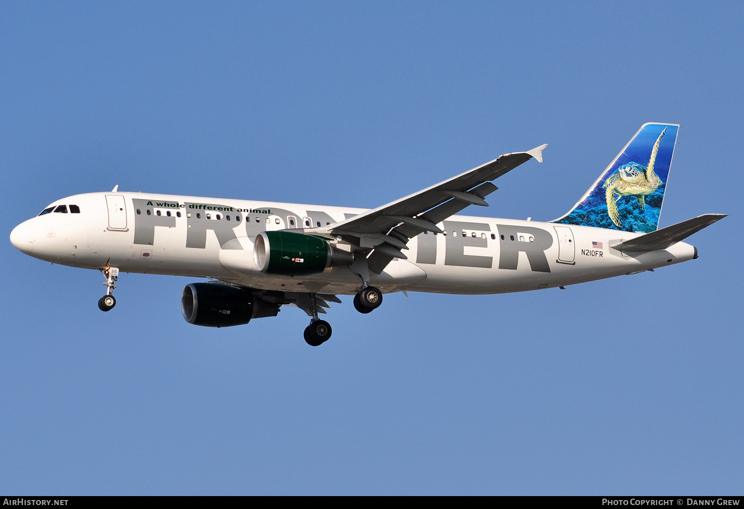 Aircraft Photo of N210FR | Airbus A320-214 | Frontier Airlines | AirHistory.net #154752