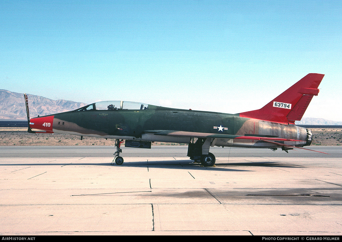 Aircraft Photo of 56-3794 / 63794 | North American QF-100F Super Sabre | USA - Air Force | AirHistory.net #154784