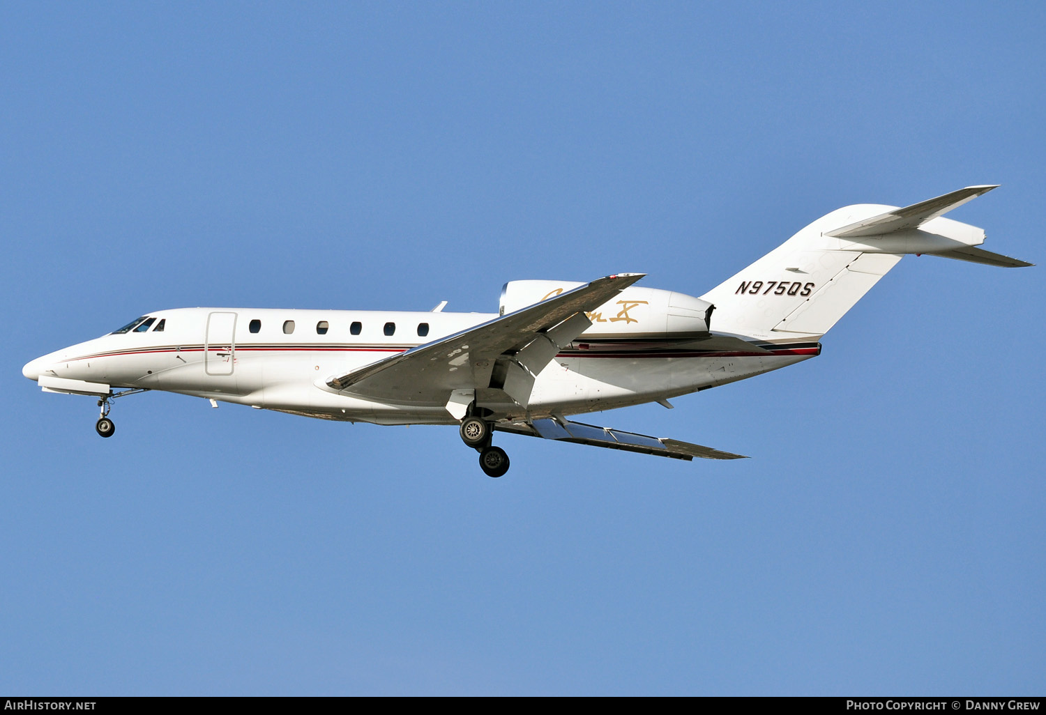 Aircraft Photo of N975QS | Cessna 750 Citation X | AirHistory.net #154793