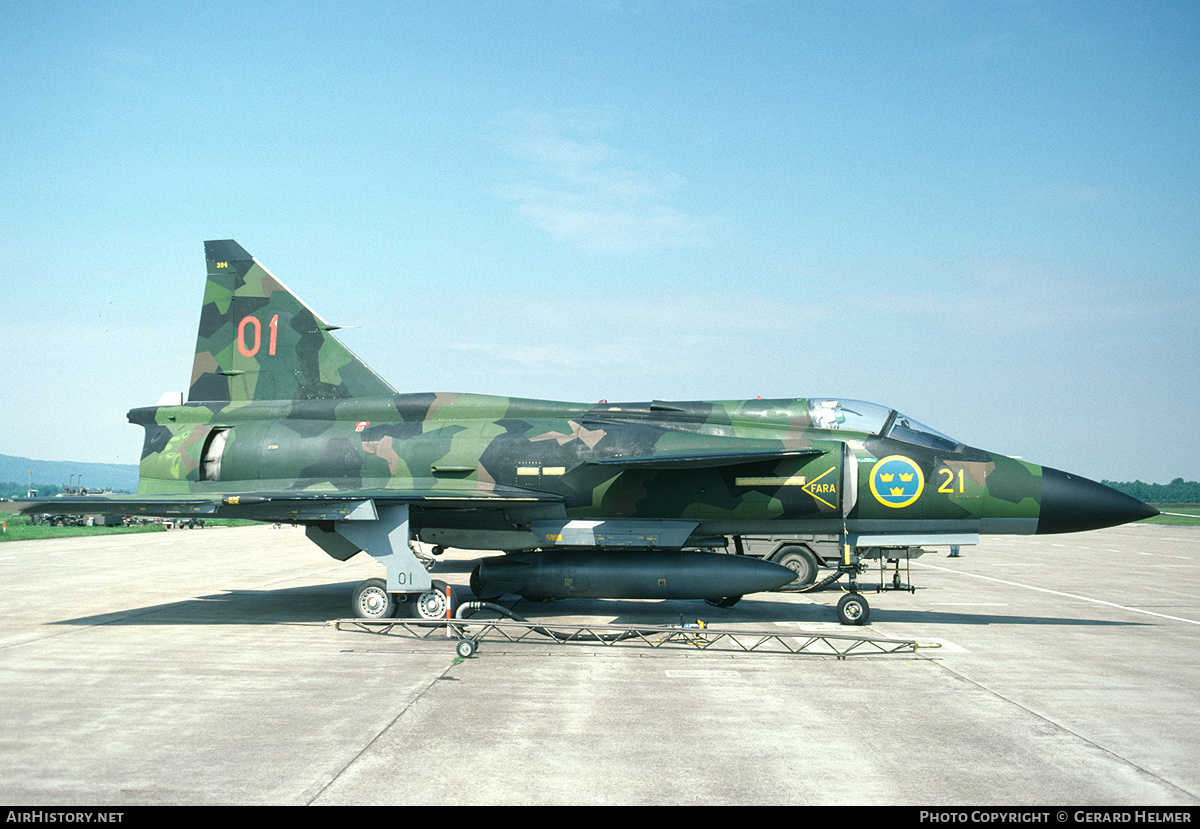 Aircraft Photo of 37304 | Saab JA37 Viggen | Sweden - Air Force | AirHistory.net #154796