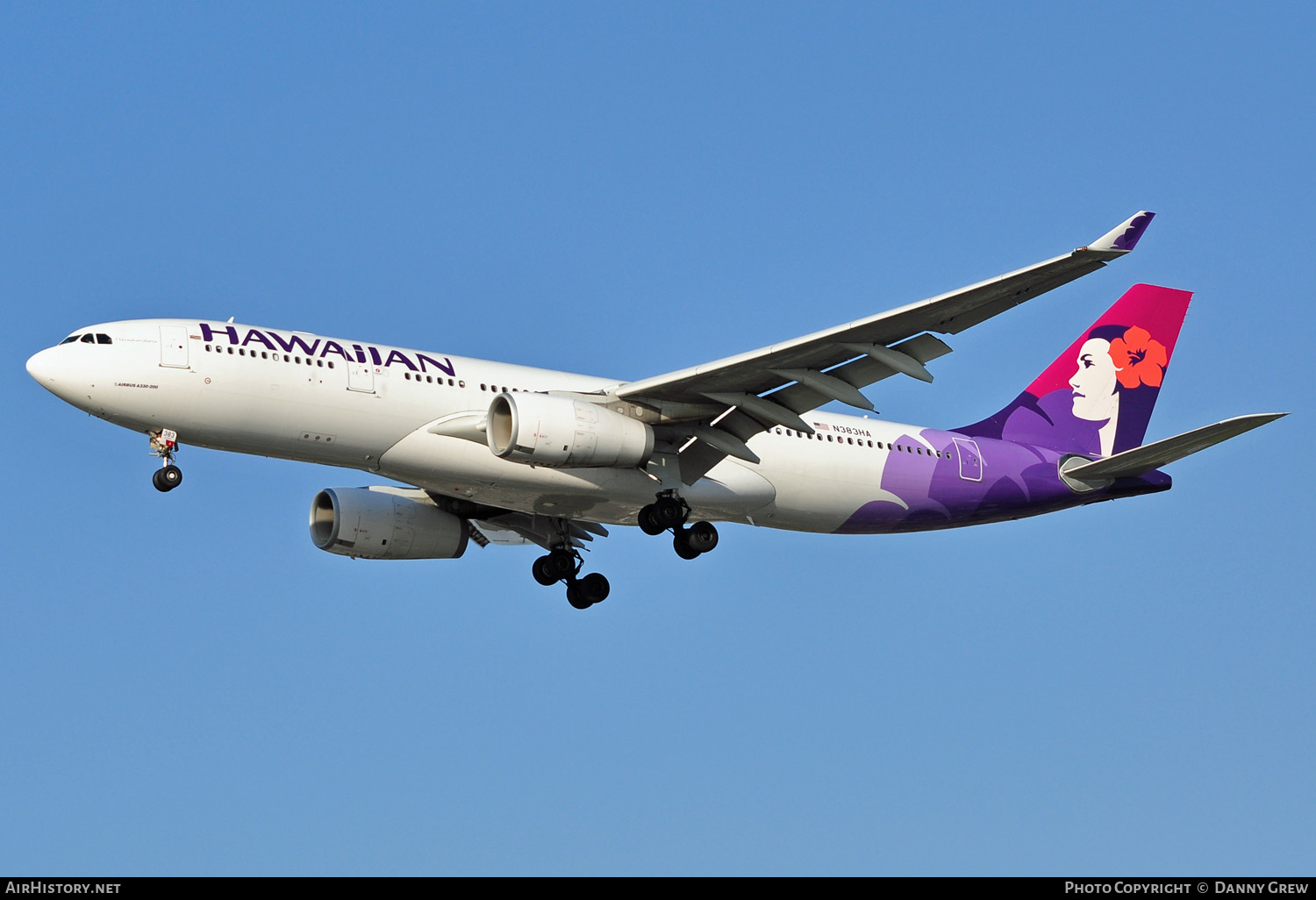 Aircraft Photo of N383HA | Airbus A330-243 | Hawaiian Airlines | AirHistory.net #154807