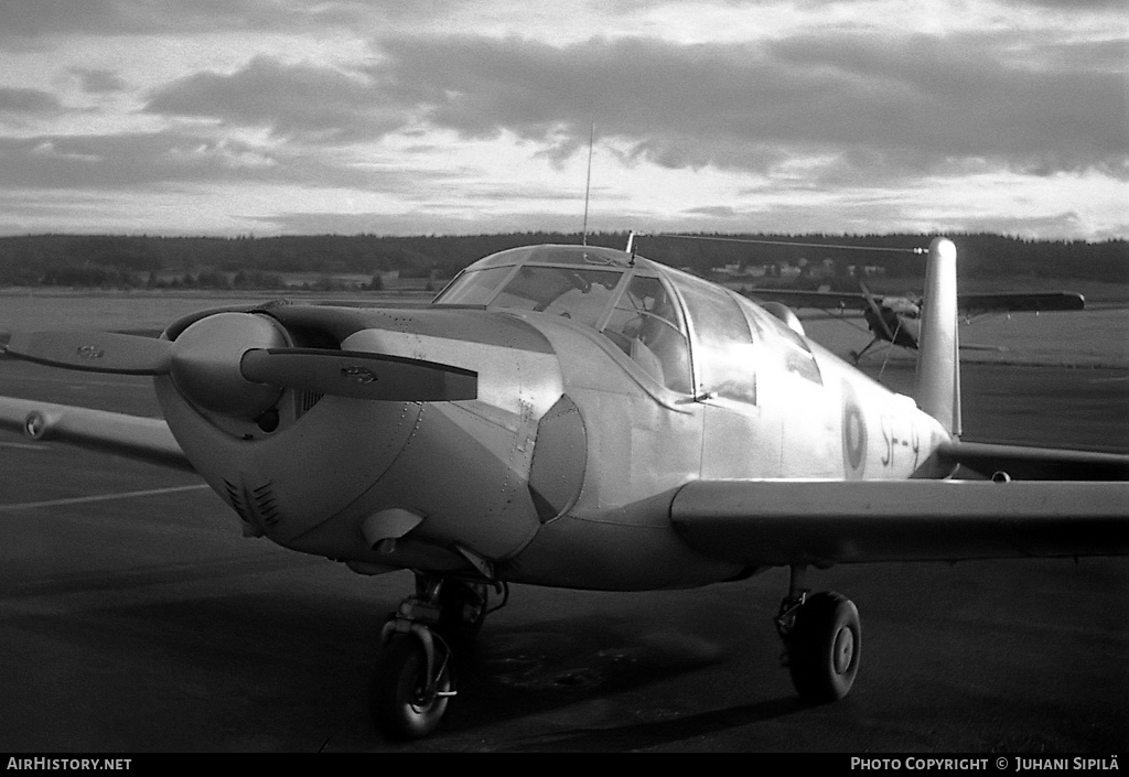 Aircraft Photo of SF-9 | Saab 91D Safir | Finland - Air Force | AirHistory.net #154808