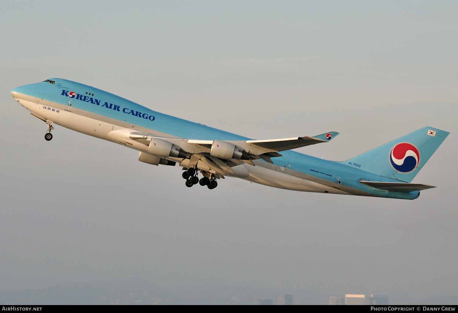 Aircraft Photo of HL7602 | Boeing 747-4B5F/ER/SCD | Korean Air Cargo | AirHistory.net #154813