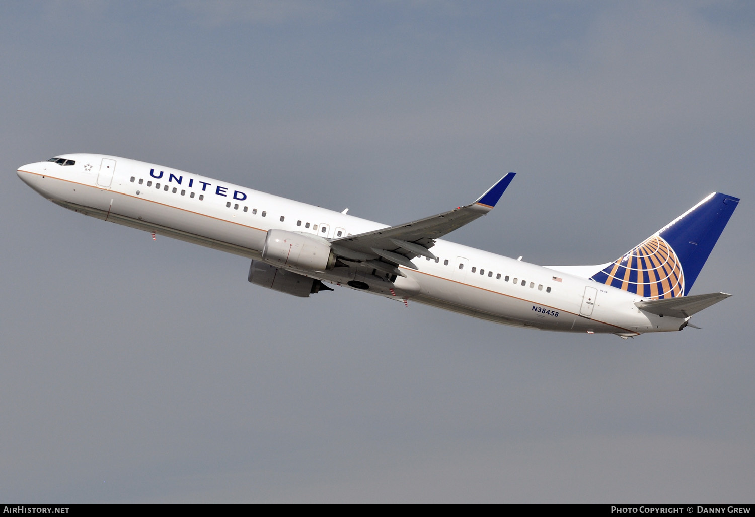 Aircraft Photo of N38458 | Boeing 737-924/ER | United Airlines | AirHistory.net #154821