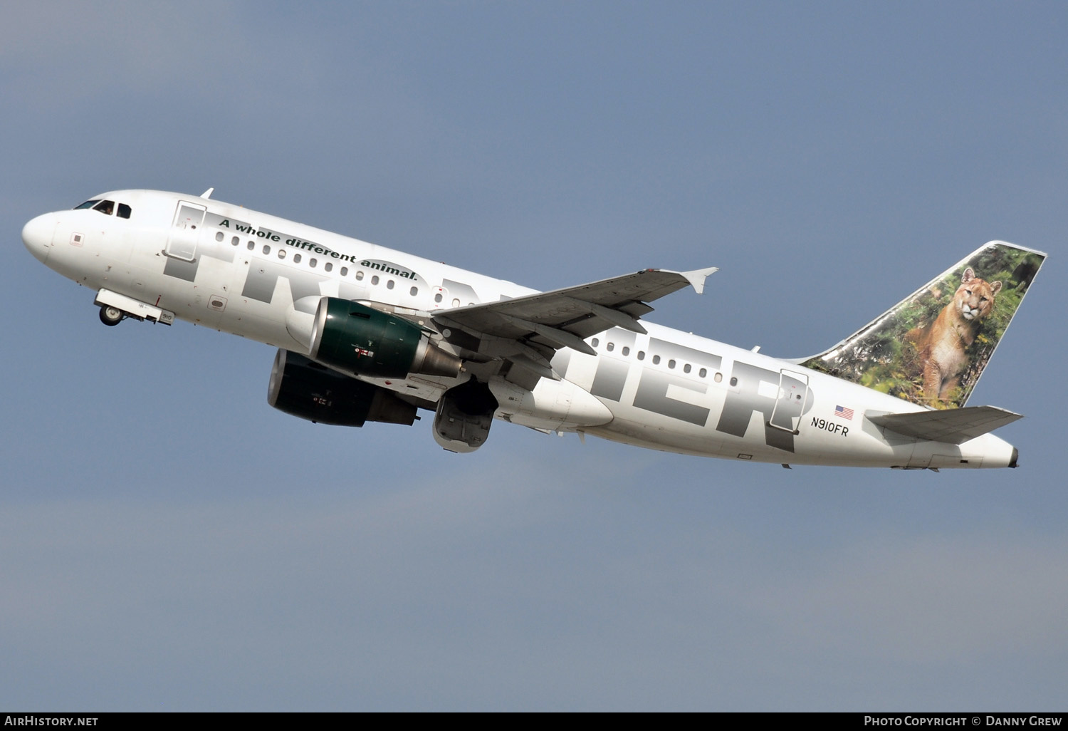 Aircraft Photo of N910FR | Airbus A319-112 | Frontier Airlines | AirHistory.net #154823