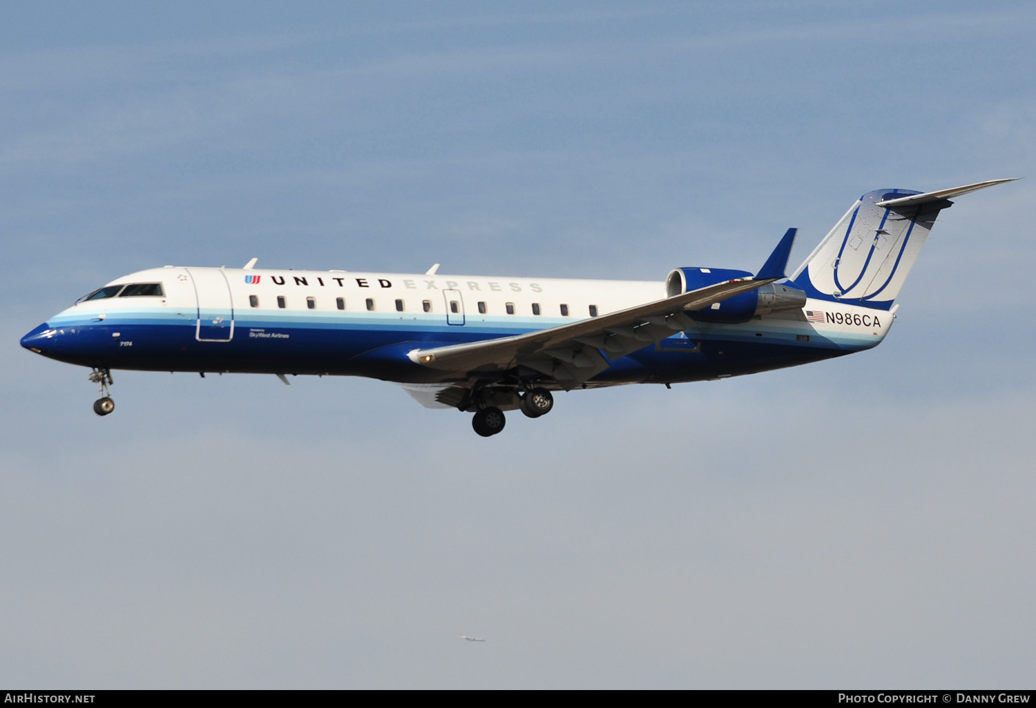 Aircraft Photo of N986CA | Bombardier CRJ-100ER (CL-600-2B19) | United Express | AirHistory.net #154837