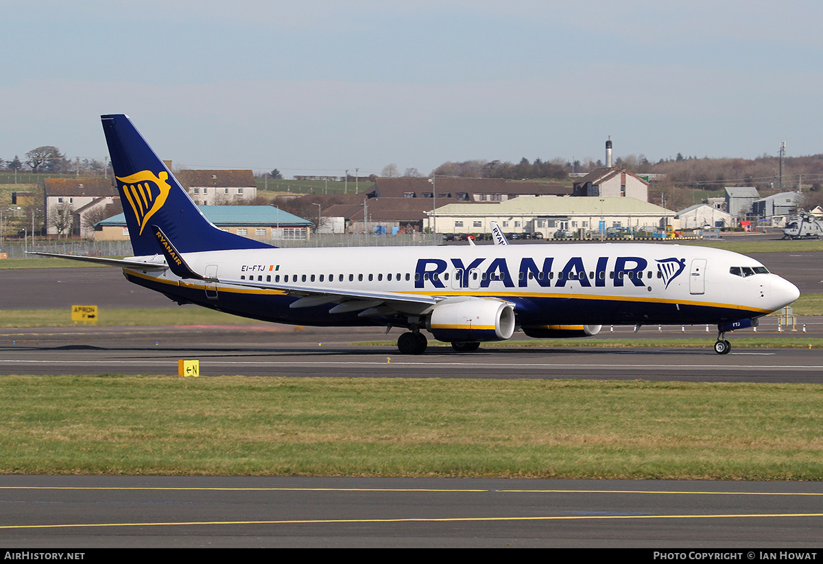 Aircraft Photo of EI-FTJ | Boeing 737-800 | Ryanair | AirHistory.net #154845