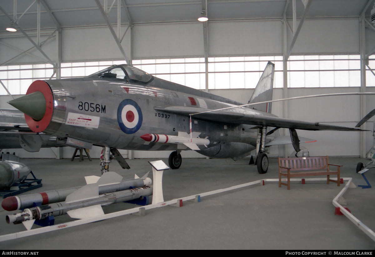 Aircraft Photo of XG337 | English Electric Lightning F1 | UK - Air Force | AirHistory.net #154852