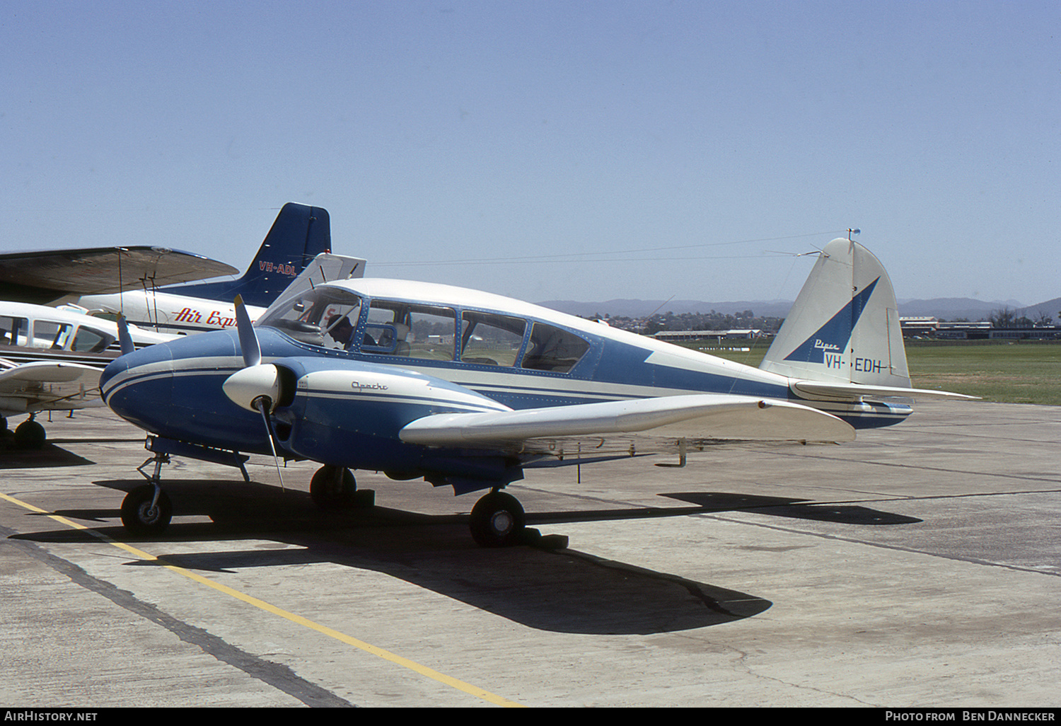 Aircraft Photo of VH-EDH | Piper PA-23-160 Apache G | AirHistory.net #154875