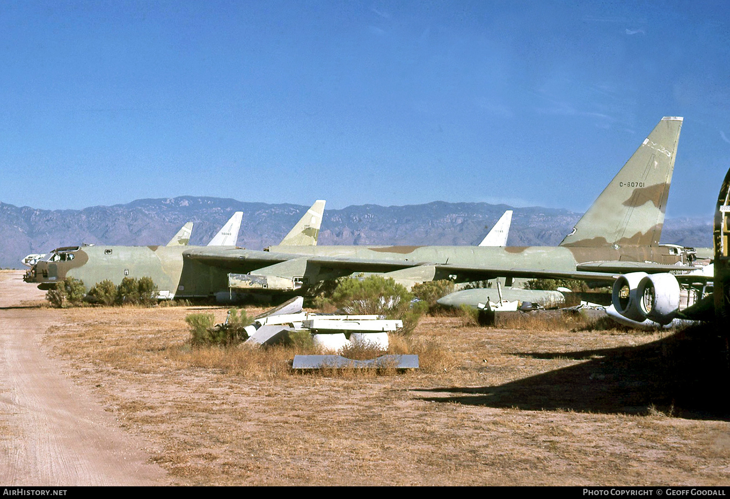 Aircraft Photo of 56-701 / 0-60701 | Boeing B-52E Stratofortress | USA - Air Force | AirHistory.net #154879