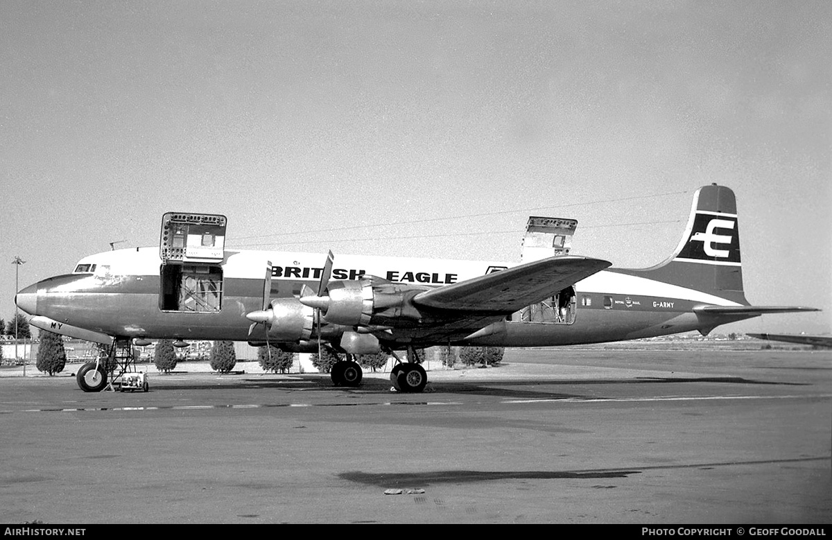 Aircraft Photo of G-ARMY | Douglas DC-6A | British Eagle International Airlines | AirHistory.net #154884