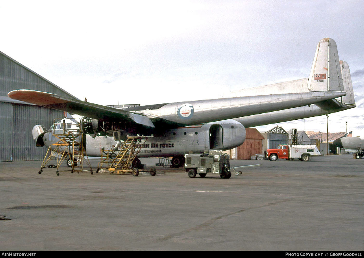 Aircraft Photo of N5217R | Fairchild C-119G Flying Boxcar | Hawkins & Powers Aviation | AirHistory.net #154885