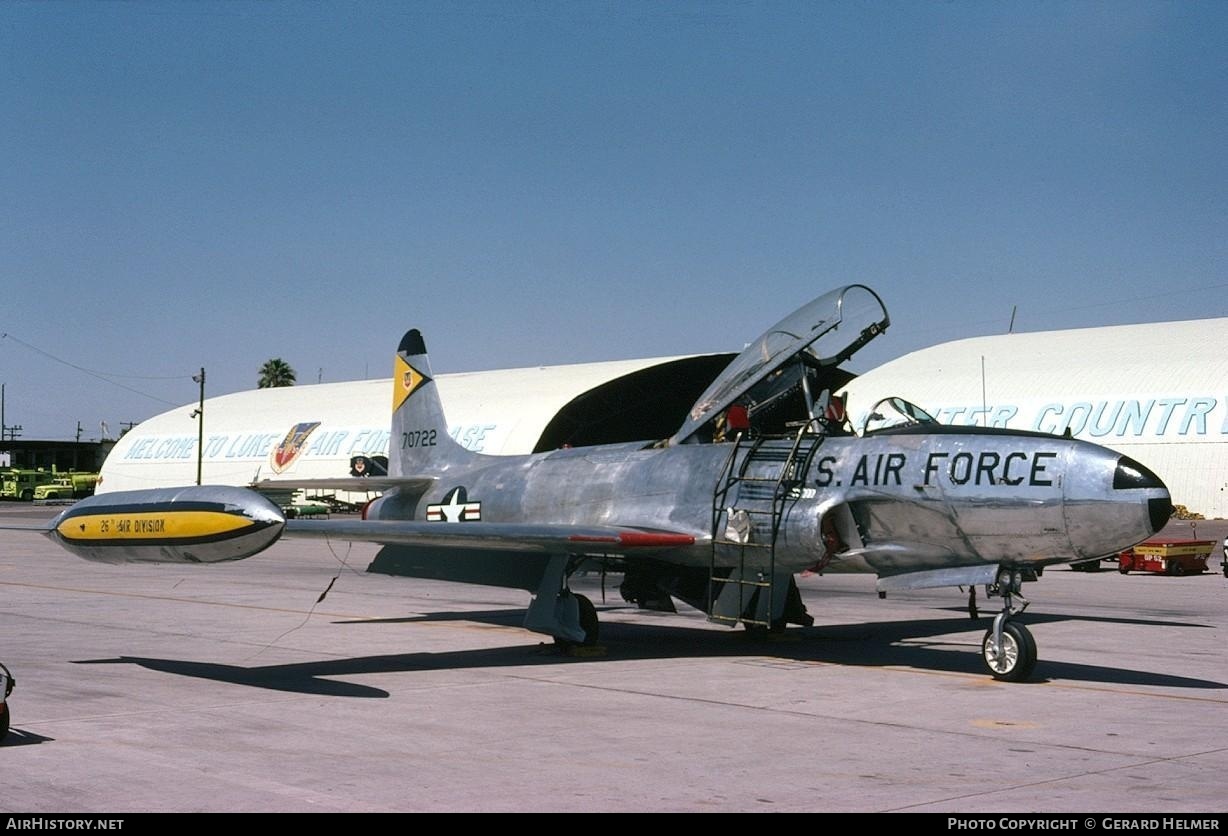 Aircraft Photo of 57-722 / 70722 | Lockheed T-33A | USA - Air Force | AirHistory.net #154888