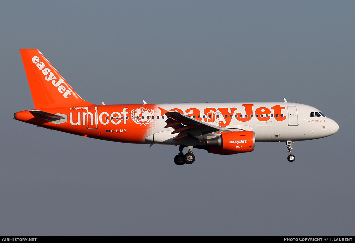 Aircraft Photo of G-EJAR | Airbus A319-111 | EasyJet | AirHistory.net #154895