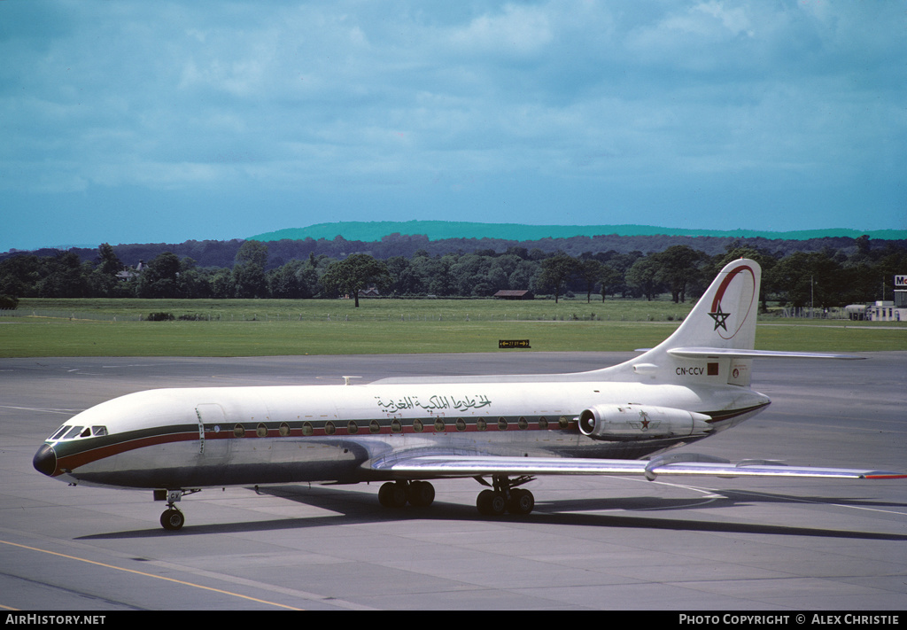 Aircraft Photo of CN-CCV | Sud SE-210 Caravelle III | Royal Air Maroc - RAM | AirHistory.net #154902