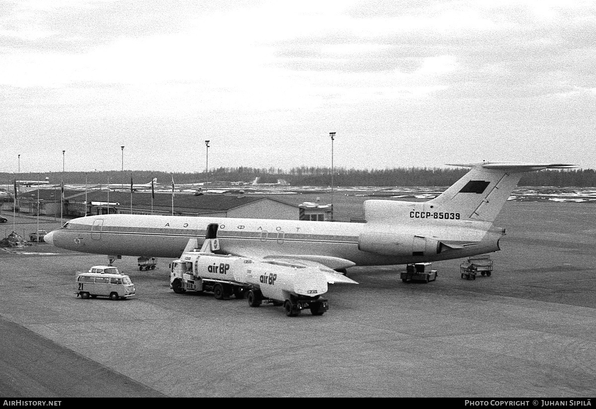 Aircraft Photo of CCCP-85039 | Tupolev Tu-154 | Aeroflot | AirHistory.net #154916