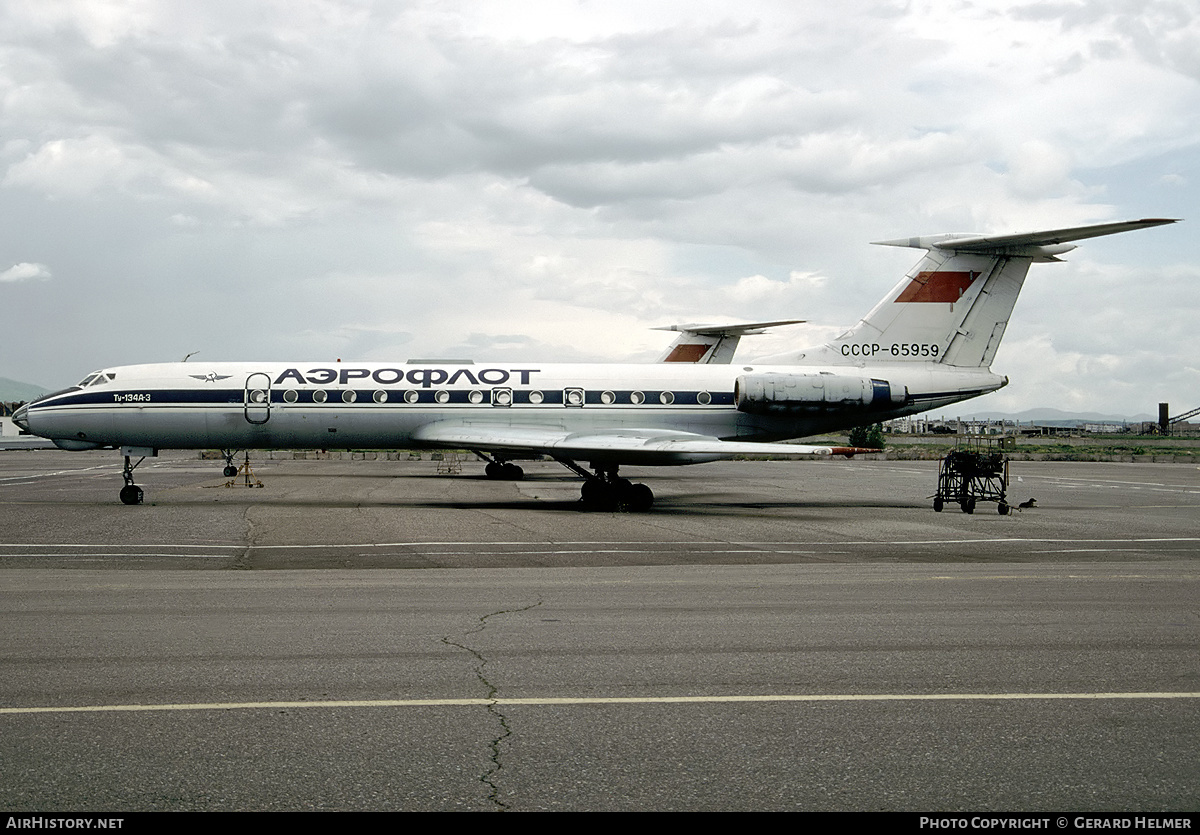Aircraft Photo of CCCP-65959 | Tupolev Tu-134A-3 | Aeroflot | AirHistory.net #154939