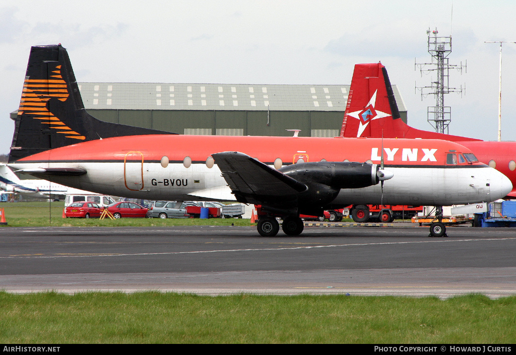 Aircraft Photo of G-BVOU | Hawker Siddeley HS-748 Srs2A/270 | Lynx Express | AirHistory.net #154942