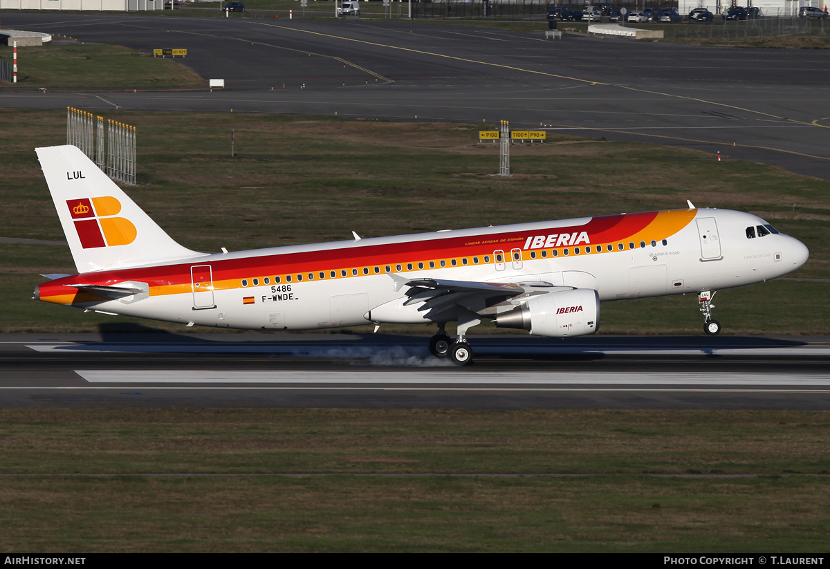 Aircraft Photo of F-WWDE | Airbus A320-216 | Iberia | AirHistory.net #154943