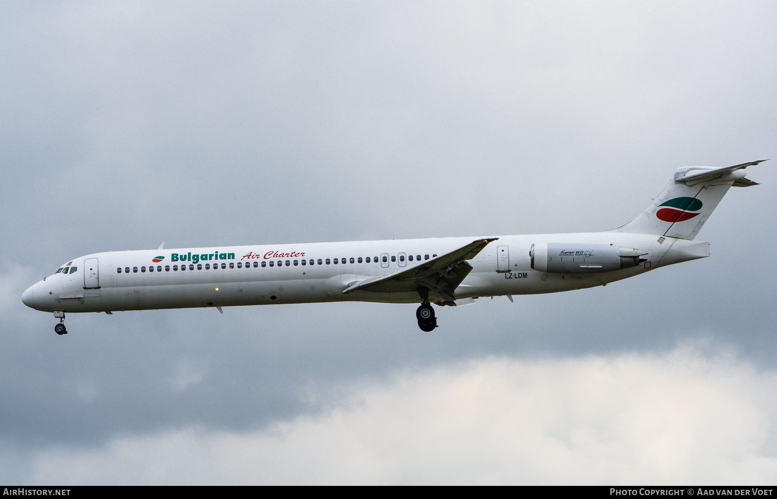 Aircraft Photo of LZ-LDM | McDonnell Douglas MD-82 (DC-9-82) | Bulgarian Air Charter | AirHistory.net #154947