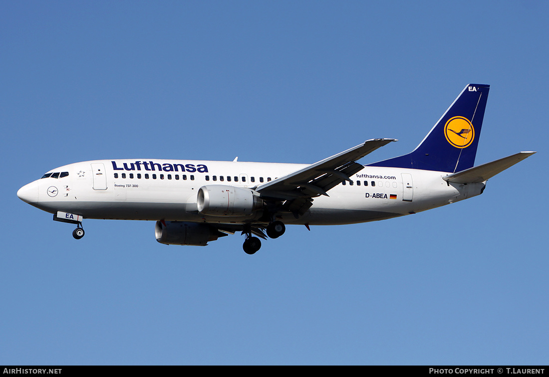 Aircraft Photo of D-ABEA | Boeing 737-330 | Lufthansa | AirHistory.net #154951