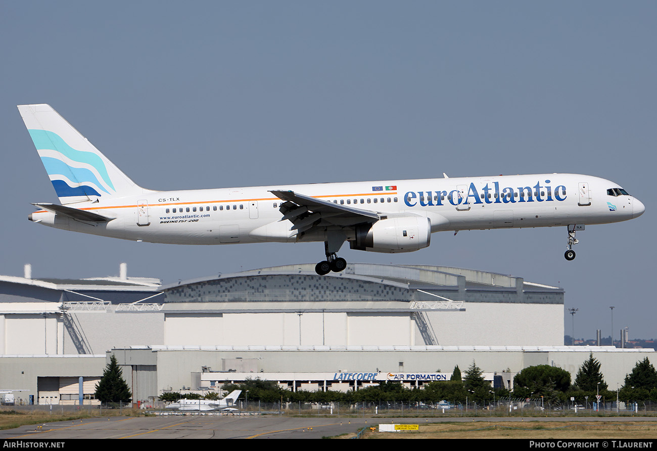 Aircraft Photo of CS-TLX | Boeing 757-2G5 | Euro Atlantic Airways | AirHistory.net #154963