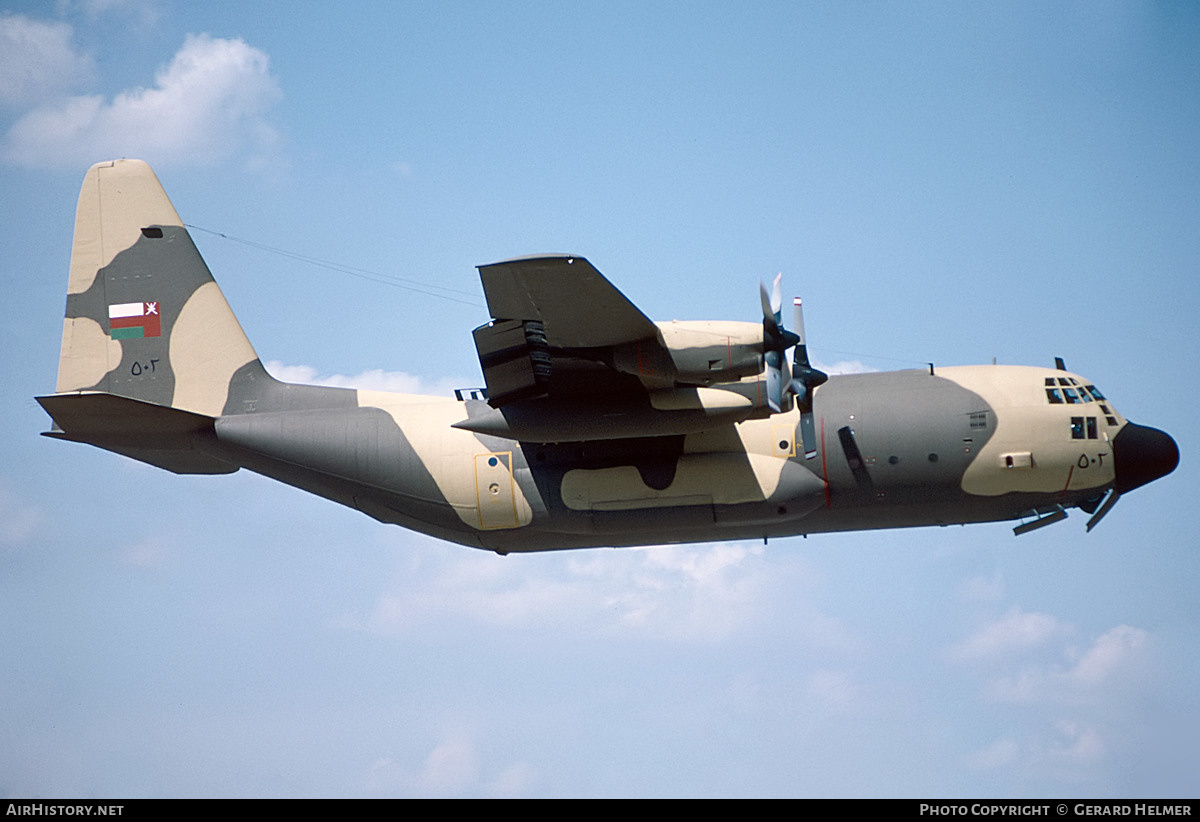 Aircraft Photo of 502 / ٥٠٢ | Lockheed C-130H Hercules | Oman - Air Force | AirHistory.net #154970