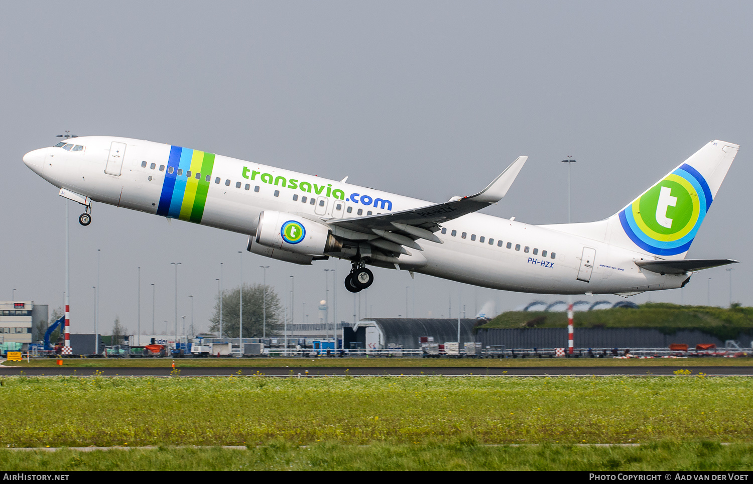 Aircraft Photo of PH-HZX | Boeing 737-8K2 | Transavia | AirHistory.net #154992