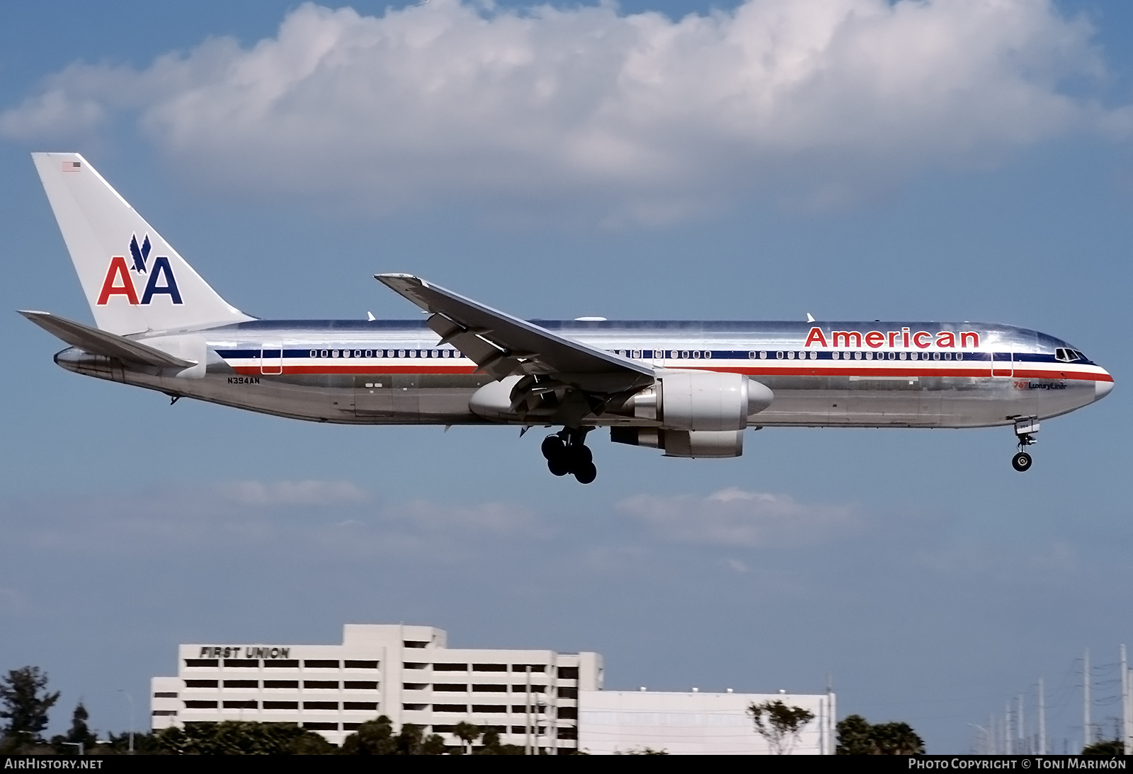 Aircraft Photo of N394AN | Boeing 767-323/ER | American Airlines | AirHistory.net #154994