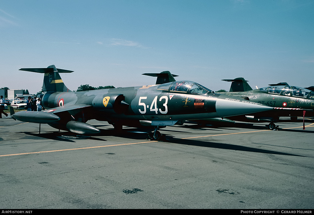 Aircraft Photo of MM6705 | Lockheed F-104S Starfighter | Italy - Air Force | AirHistory.net #154995
