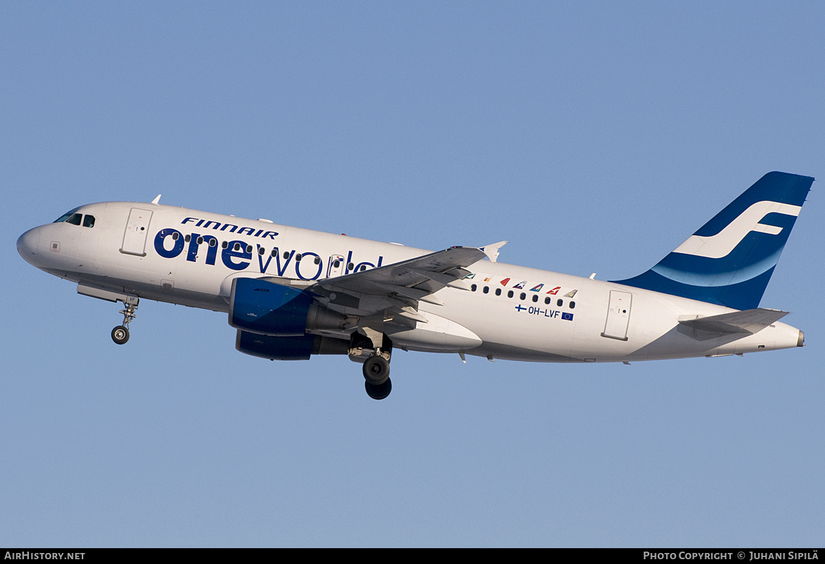 Aircraft Photo of OH-LVF | Airbus A319-112 | Finnair | AirHistory.net #154997