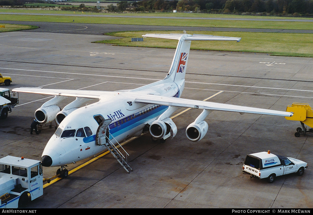 Aircraft Photo of G-UKRH | British Aerospace BAe-146-200 | Air UK | AirHistory.net #155012