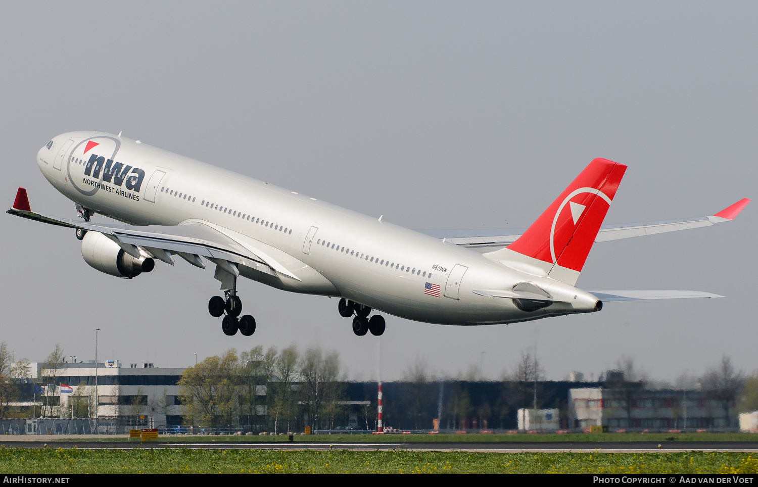 Aircraft Photo of N810NW | Airbus A330-323 | Northwest Airlines | AirHistory.net #155017