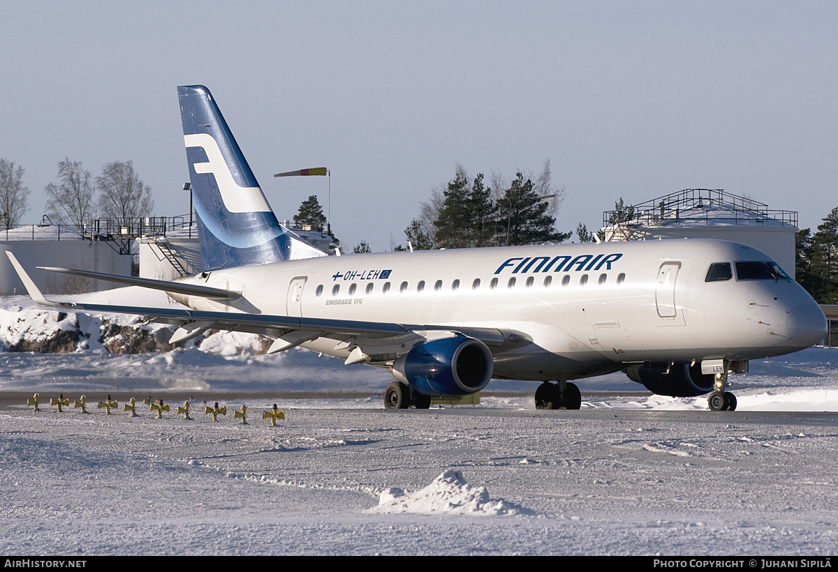 Aircraft Photo of OH-LEH | Embraer 170STD (ERJ-170-100STD) | Finnair | AirHistory.net #155022