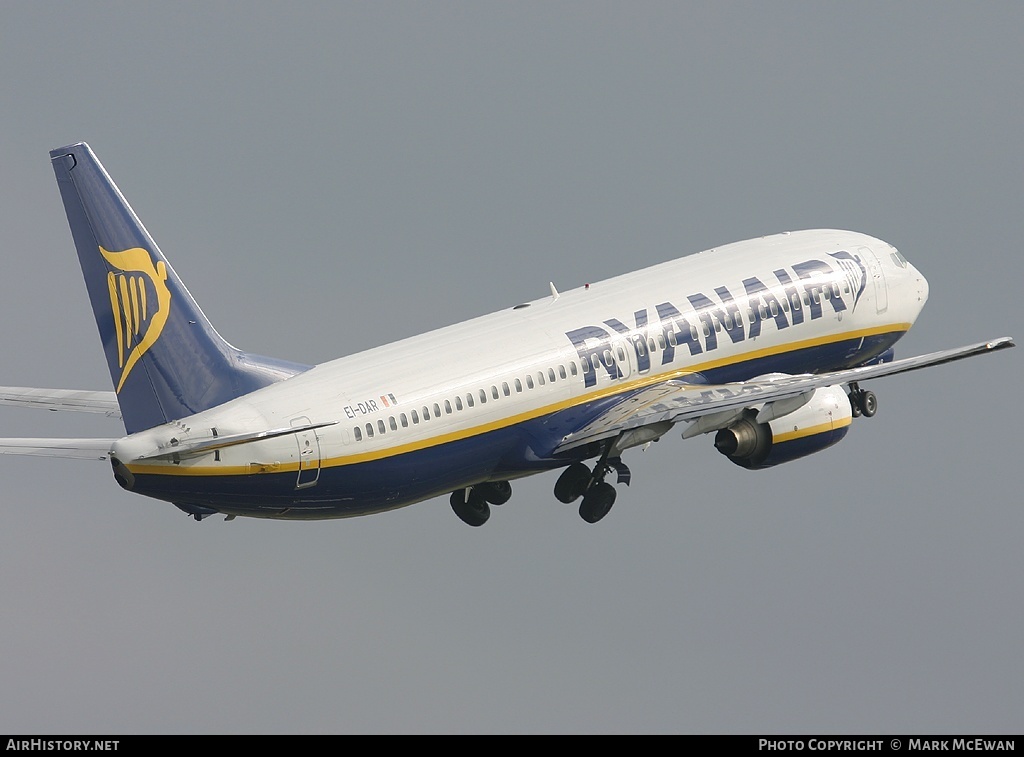 Aircraft Photo of EI-DAR | Boeing 737-8AS | Ryanair | AirHistory.net #155032