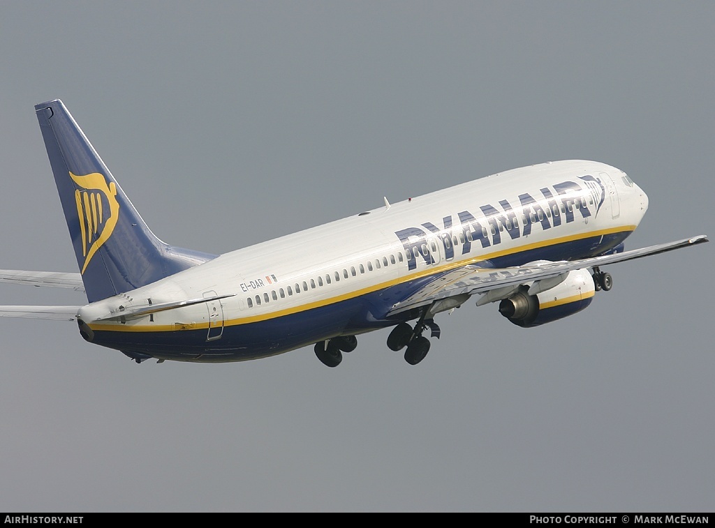 Aircraft Photo of EI-DAR | Boeing 737-8AS | Ryanair | AirHistory.net #155032