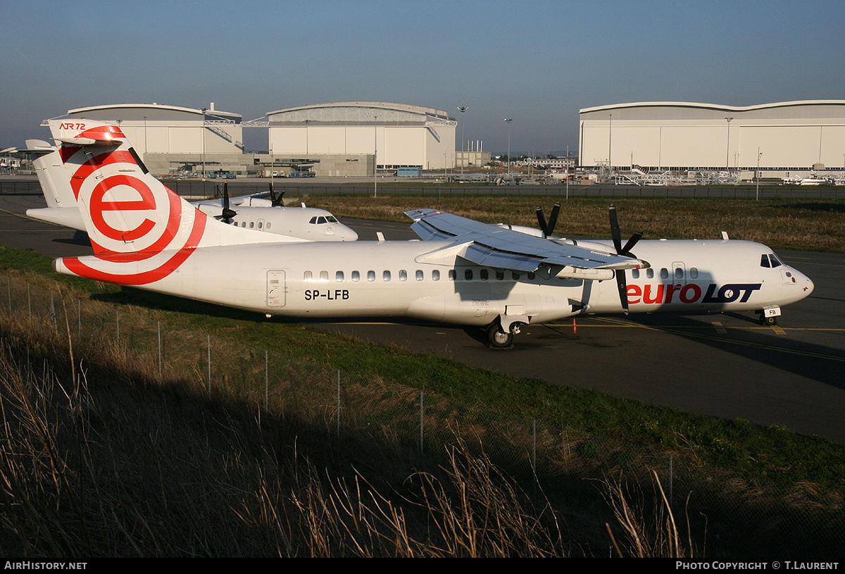 Aircraft Photo of SP-LFB | ATR ATR-72-202 | EuroLOT | AirHistory.net #155039