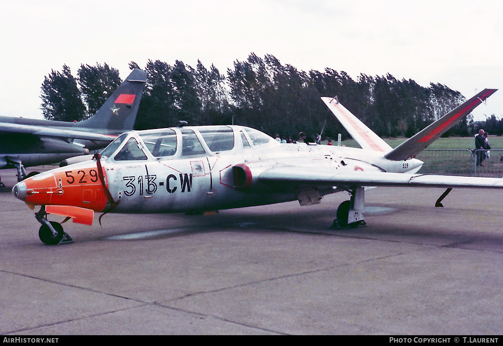 Aircraft Photo of 529 | Fouga CM-170R Magister | France - Air Force | AirHistory.net #155051