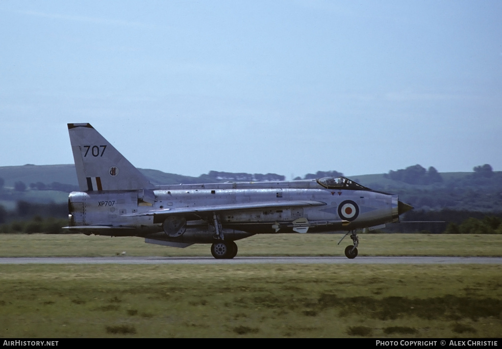 Aircraft Photo of XP707 | English Electric Lightning F3 | UK - Air Force | AirHistory.net #155058